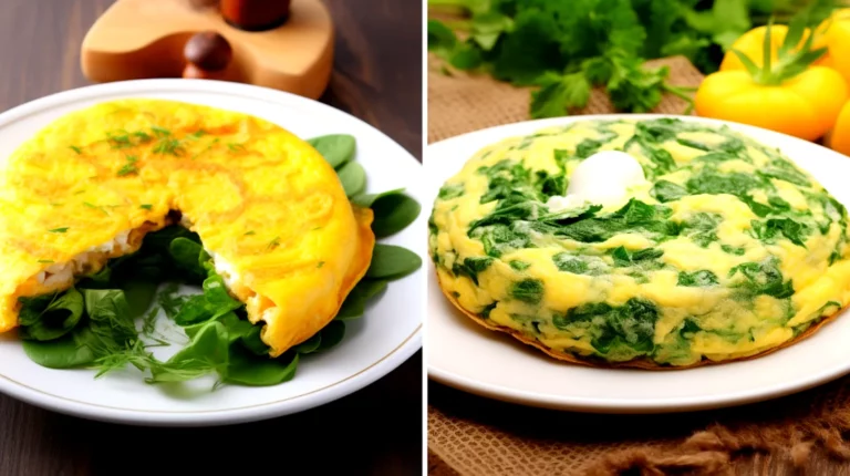 Receita de Omelete de Espinafre e Queijo Cottage Fitness Delicioso e Saudável