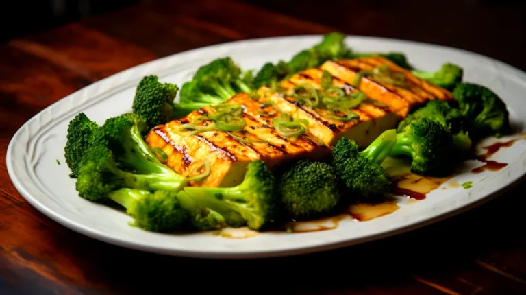 Receita de Tofu Grelhado com Brócolis Fitness Deliciosa e Saudável