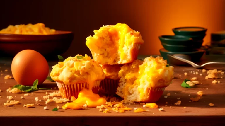 Passos Simples para uma Receita de Muffin de Ovo com Queijo Cheddar Fitness Delicioso