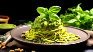 Receita de Espaguete de Abobrinha com Molho Pesto Fitness que Vai Surpreender