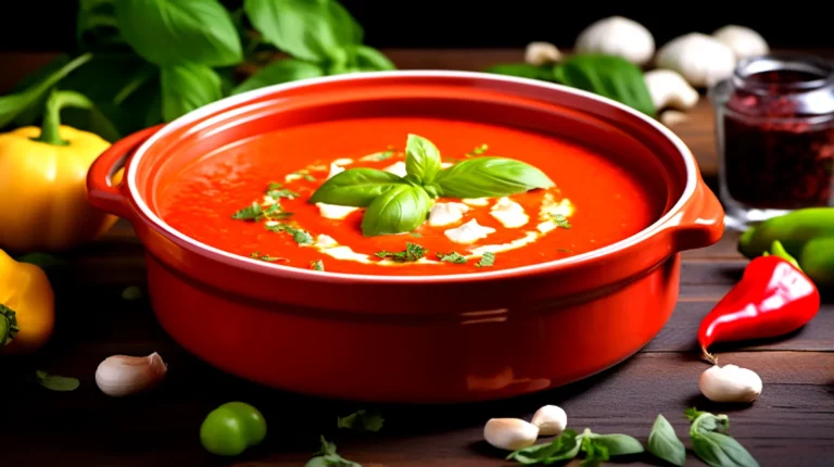 Receita de Sopa de Tomate com Pimentão Fitness: Passos Simples para uma Refeição Saudável e Deliciosa