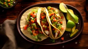Receita de Tacos de Peixe com Salsa de Abacate Fitness Irresistível