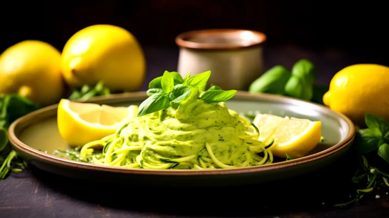 Passos Simples para Preparar a Receita de Espaguete de Abobrinha com Molho de Abacate e Limão Fitness que Irá Transformar suas Refeições