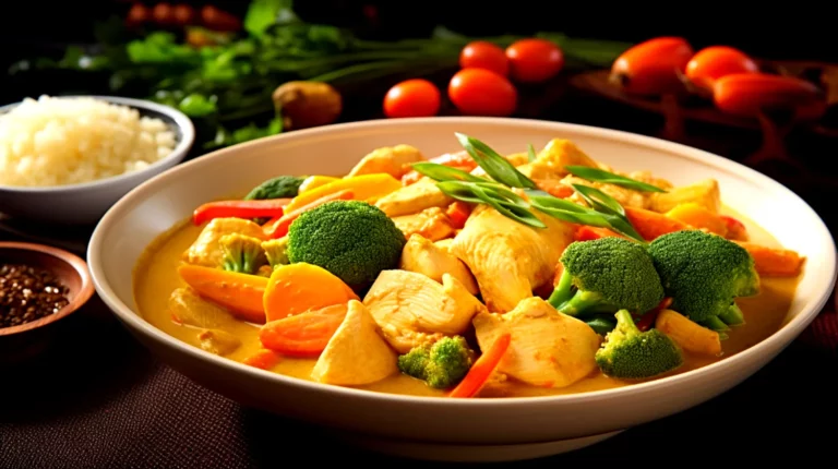 Receita de Frango ao Curry com Legumes Fitness Deliciosa e Saudável