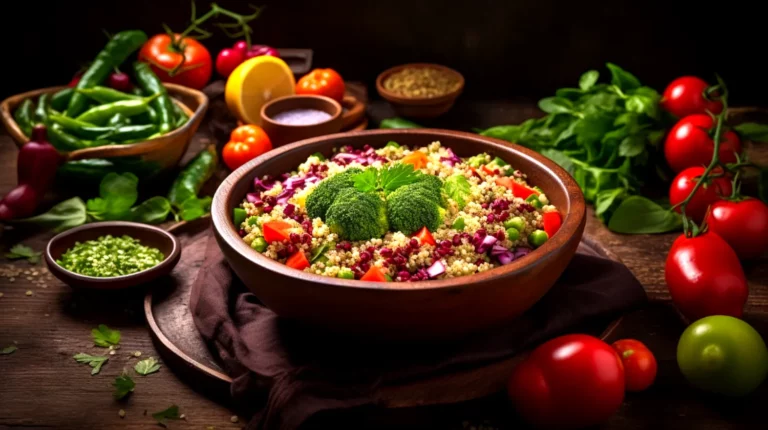 Receita de Salada de Quinoa com Beterraba Fitness Deliciosa e Nutritiva