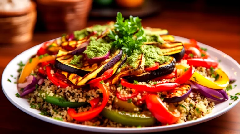 Receita de Salada de Quinoa com Legumes Grelhados Fitness que Vai Transformar sua Dieta