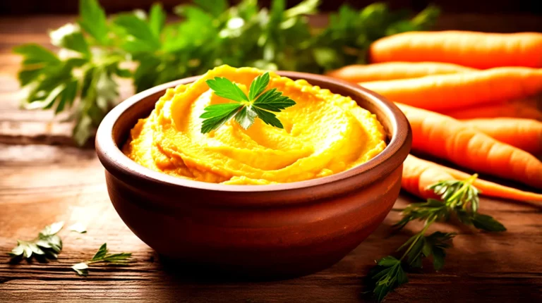 Aprenda a fazer um delicioso purê de cenoura em 5 passos simples. Uma opção saudável e versátil de acompanhamento. Experimente!