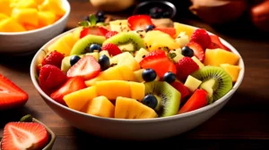 Receita de Salada de Frutas Tropicais Fitness Irresistível