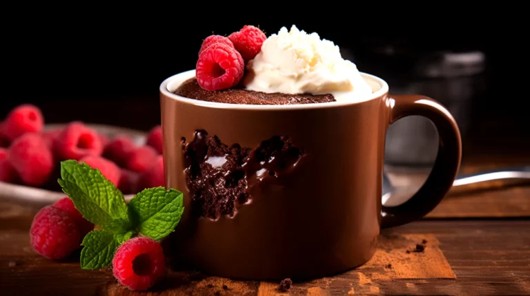 Aprenda como fazer um delicioso brownie de caneca em apenas 4 passos simples! Satisfaça seu desejo por chocolate de forma rápida e irresistível.