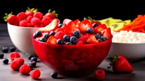 Receita de Salada de Frutas Vermelhas Fitness Deliciosa e Saudável