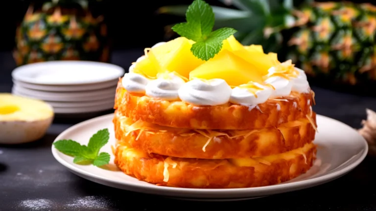 Aprenda a fazer um delicioso bolo de abacaxi, uma receita irresistível e refrescante. Surpreenda seus convidados com essa sobremesa tropical.