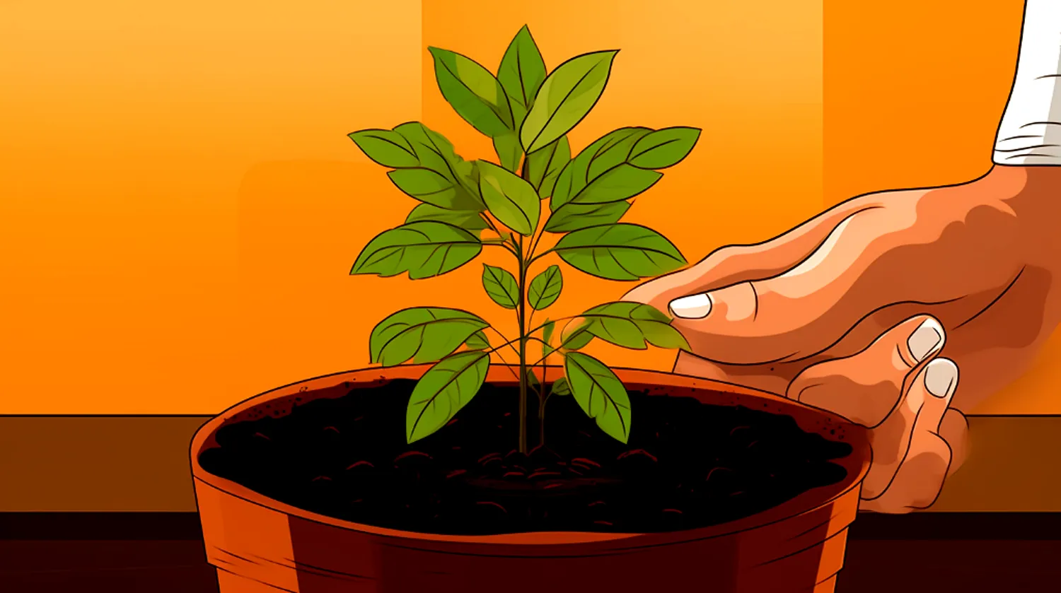 Plantar abacate em vasos