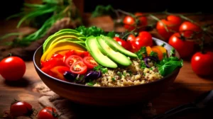 Receita de Salada de Quinoa com Abacate Fitness Deliciosa e Saudável