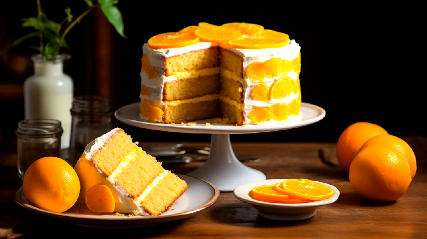 bolo de laranja tipo Pullman